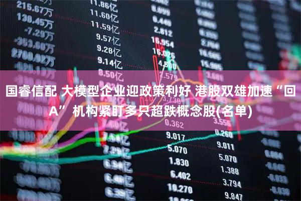 国睿信配 大模型企业迎政策利好 港股双雄加速“回A” 机构紧盯多只超跌概念股(名单)